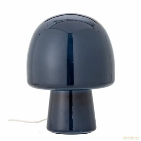 Bloomingville - Paddy Table Glass Lamp H26.5 cm - Blue