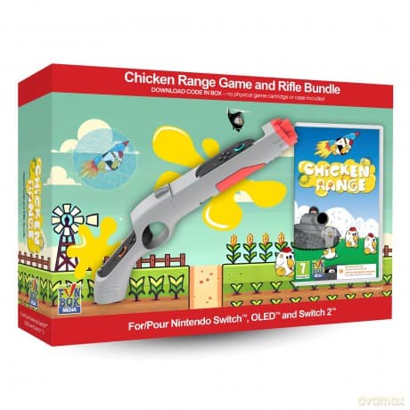 Chicken Range Game - (Code in Box) with Rifle Bundle