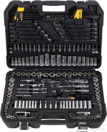DEWALT DWMT81534-1 Mechanics Tool Set with Heavy Duty Carry Case