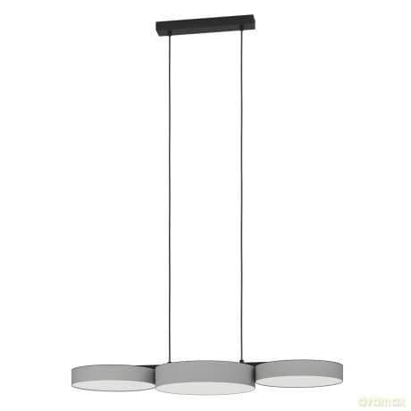 EGLO Barbano-Z Smart Long Pendant - Grey - RGB + Tunable White - Zigbee & Bluetooth