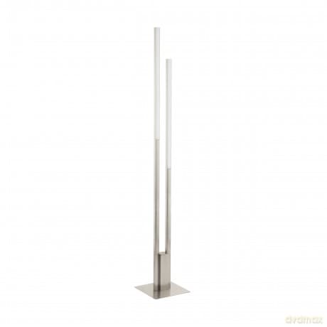 EGLO Fraioli-Z Smart Floor Lamp - Brushed Steel - RGB & Tunable White - Zigbee & Bluetooth