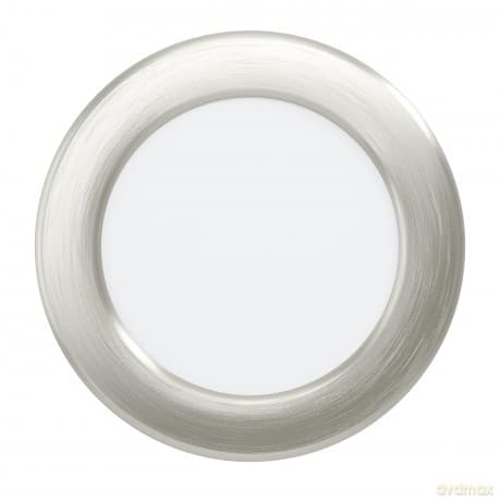 EGLO FUEVA 5 Recessed LED Light - 117 mm - Brushed Steel