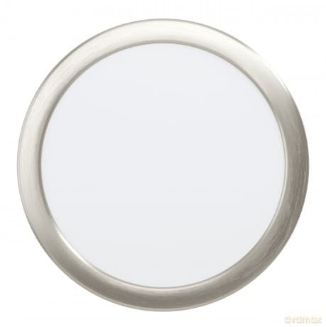 EGLO Fueva-Z Smart Recessed Light Ă21.6 - Brushed Steel - Zigbee & Bluetooth