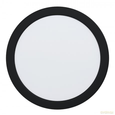 EGLO Fueva-Z Smart Recessed Light Ă21.6 cm - Black, Zigbee & Bluetooth