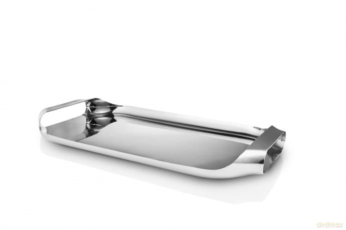 Eva Solo - Serving tray - Polished steel - 43 x 25 cm