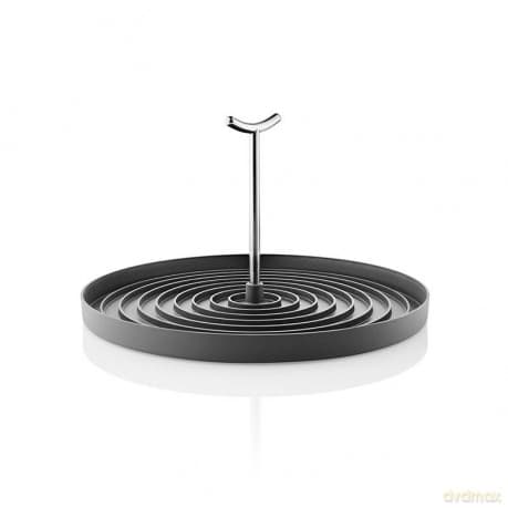 Eva Solo Foldable Dish Rack 31 cm - Black/Silver - Stylish & Space-Saving -E