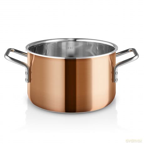 Eva Trio - Copper Casserole - 3.9 L - 20cm