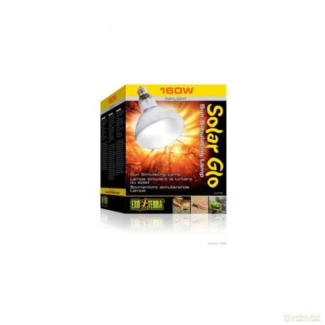 Exo Terra - Solar Glo 160W Uva/Uvb Heat & Sunlight E27 - (220.1822)