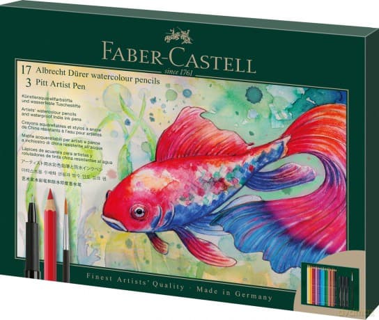 Faber-Castell - Set Albrecht DĂźrer & Pitt Artist Pen - 21 pcs (217552)