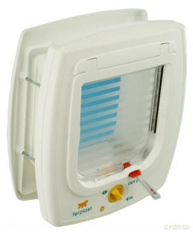 Ferplast - Cat Door Swing 7 4-way - White
