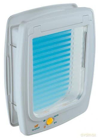 Ferplast - Dog Door Swing 11 4-way - White