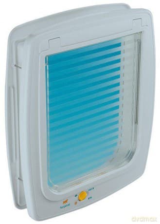 Ferplast - Dog Door Swing 15 4way - White - Medium to Large