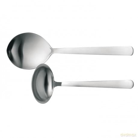 Fiskars - FunctionalForm Serving Cutlery 2 Pieces - Matt Steel