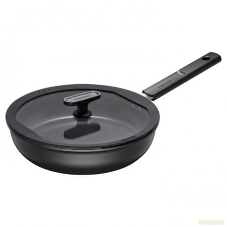 Fiskars - Hard Face Saute Pan 26 cm with Lid