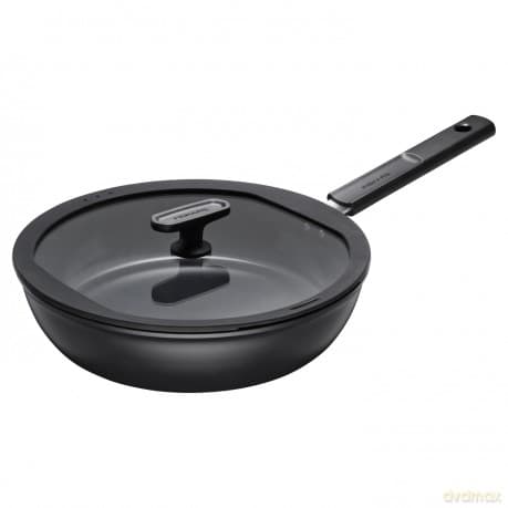 Fiskars - Hard Face Saute Pan 28 cm with Lid