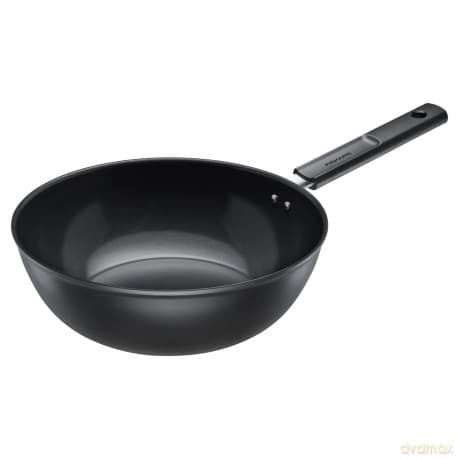 Fiskars - Hard Face Wok 28 cm, 4.5 L