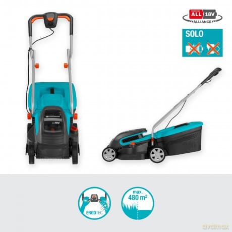 Gardena Battery Lawn Mower PowerMaxâ˘ 32 / 36V P4A without battery and charger