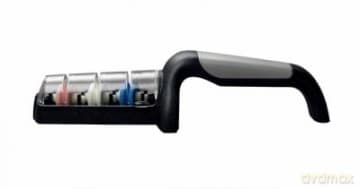 Global - Knife Sharpener 3-wheel - Black