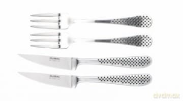 Global - Steak knife & fork set