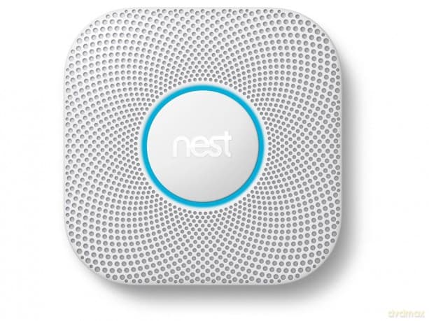 Google - Nest Protect Smart Smoke Detector Wired Powersource DK/NO