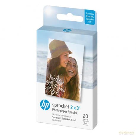 HP - Zink Paper Sprocket For Luna 2x3 - 20 Pack
