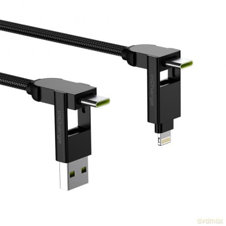 InCharge X MAX Lava Black 1,5m