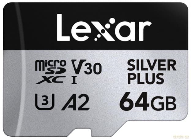 Lexar - microSDXC Professional SILVER Plus - 64GB
