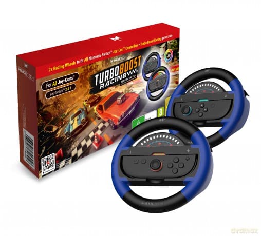 Maxx Tech - Turbo Boost Racing Kit - Nintendo Switch 1 & 2