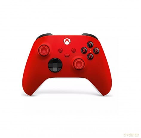 Microsoft - Xbox X Wireless Controller - Red/White