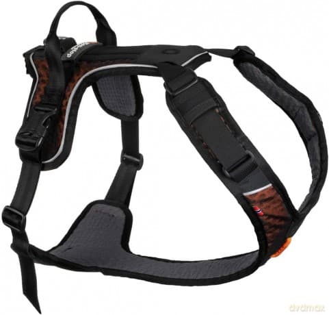 Non-Stop - Rock Harness - Black/orange - S