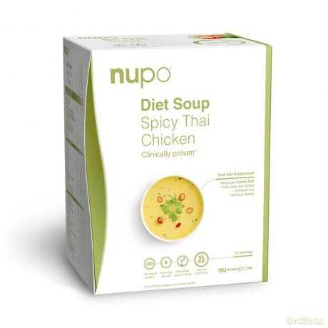 Nupo - Diet Soup Spicy Thai Chicken 12 Servings