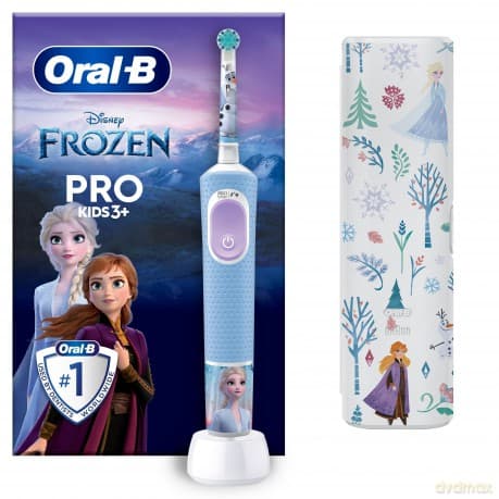 Oral B - Vitality Pro Kids Frozen Electric Toothbrush HBOX + TC