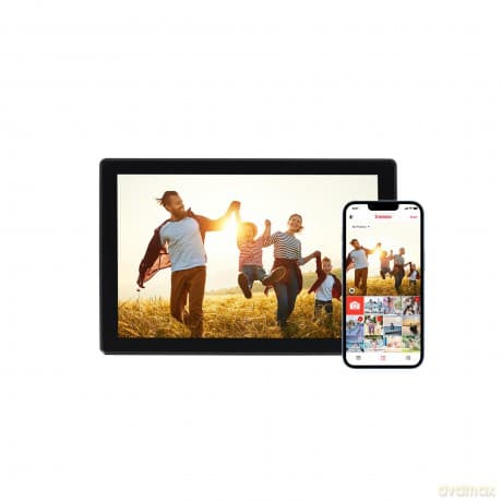 Rollei - Smarter picture frame - 10 Diagonal - WiFi - App Control - Model 106 Portable black