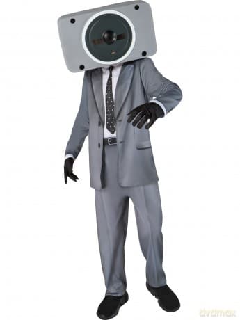 Rubies - Skibidi Toilet Child Costume - Speakerman (128 cm)