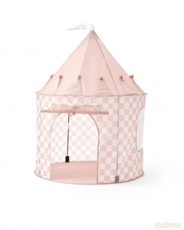 Stars - Play Tent Check Apricot - (1000928)
