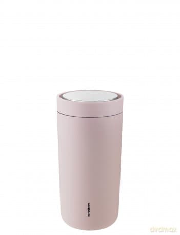 Stelton - To-Go Click Vacuum Insulated Cup 0.4 L (Soft Rose)