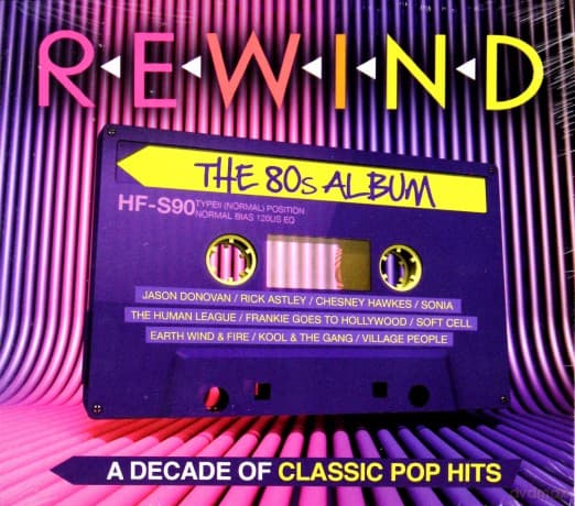 Various Artists : Rewind The 80s Album (digipack)