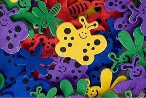 Kreatywnie- Naklejki z pianki Motyle i Ważki