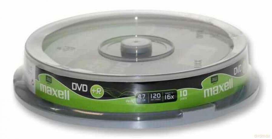 10pz.Dvd+R 4.7gb 16x Spindle