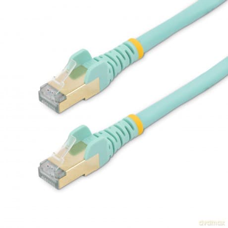 Aqua Cat 6a Network Cable - Stp