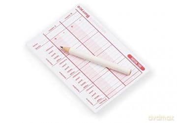 Blocchetto Segnapunti Burraco