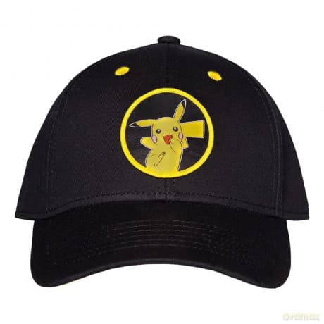 Cap Pokemon Pikachu Nero