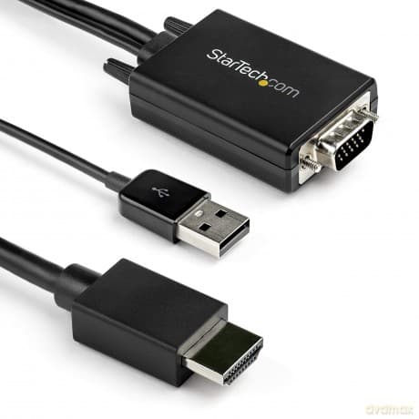 Cavo Adattatore Vga A Hdmi 2m