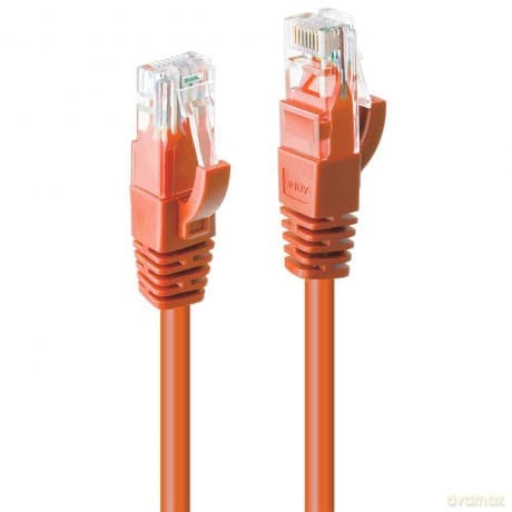 Cavo Cat. 6 U/Utp Arancione 3m