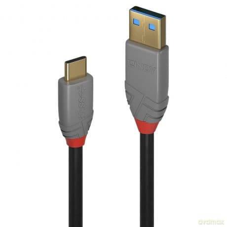 Cavo Usb 3.1 Tipo C/A Anthra, 1.5m