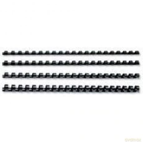 Cf100 Dorsi Plastici 22mm Nero