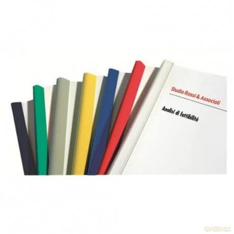 Cf50 Dorsino 35 Fogli D.6mm Blu