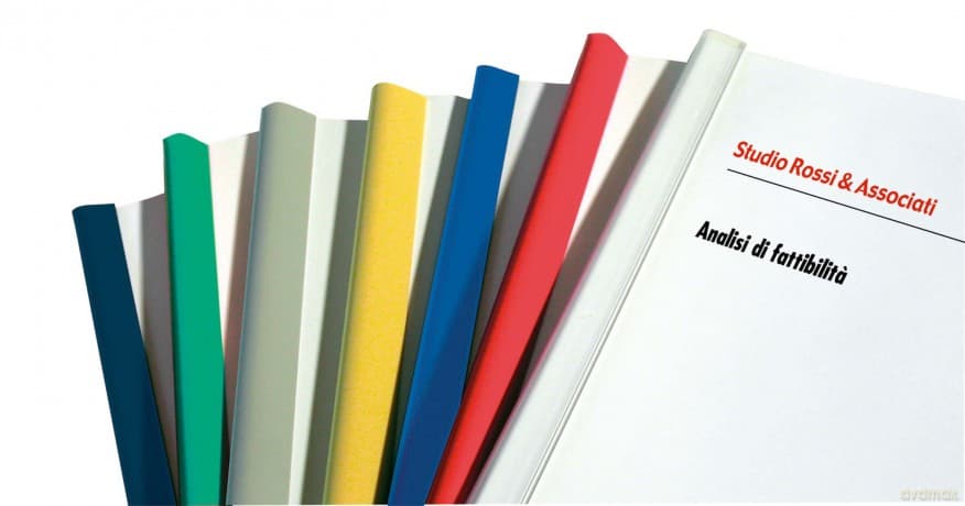 Cf50 Dorsino 40 Fogli D.8mm Blu