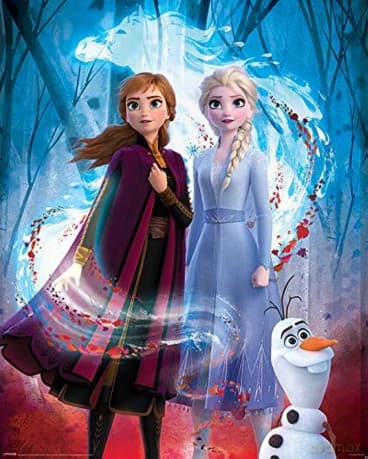 Disney: Frozen 2 - Guiding Spirit (Poster 40x50 Cm)