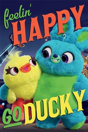 Disney: Pyramid - Toy Story 4 - Happy Go Ducky (Poster Maxi 61x91,5 Cm)